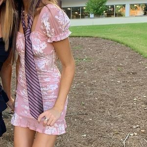 Lucy In The Sky Floral Mini Dress